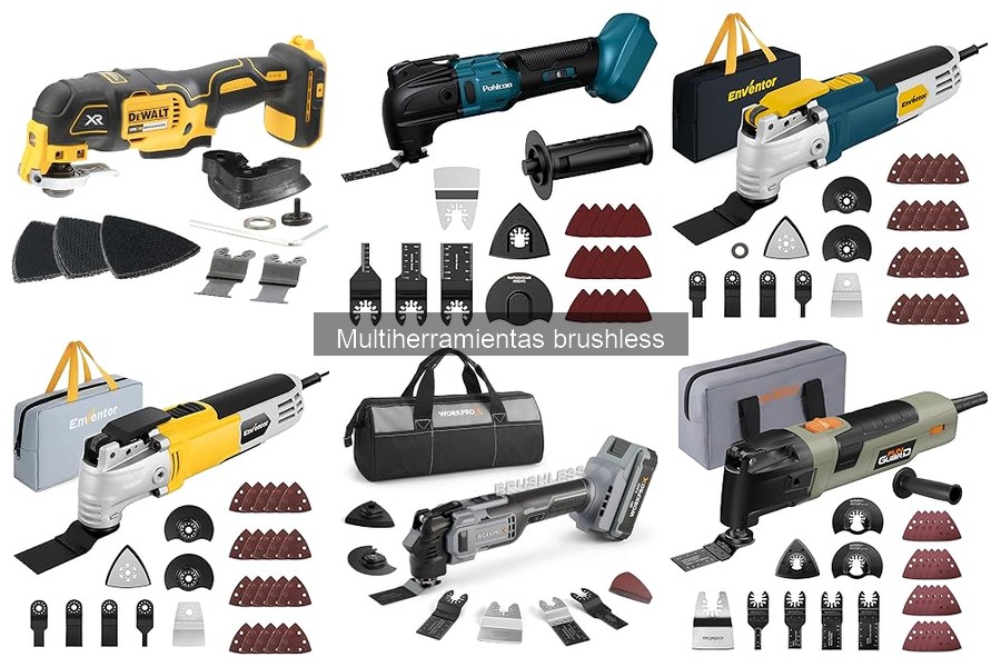 Ventajas de usar multiherramientas brushless para bricolaje