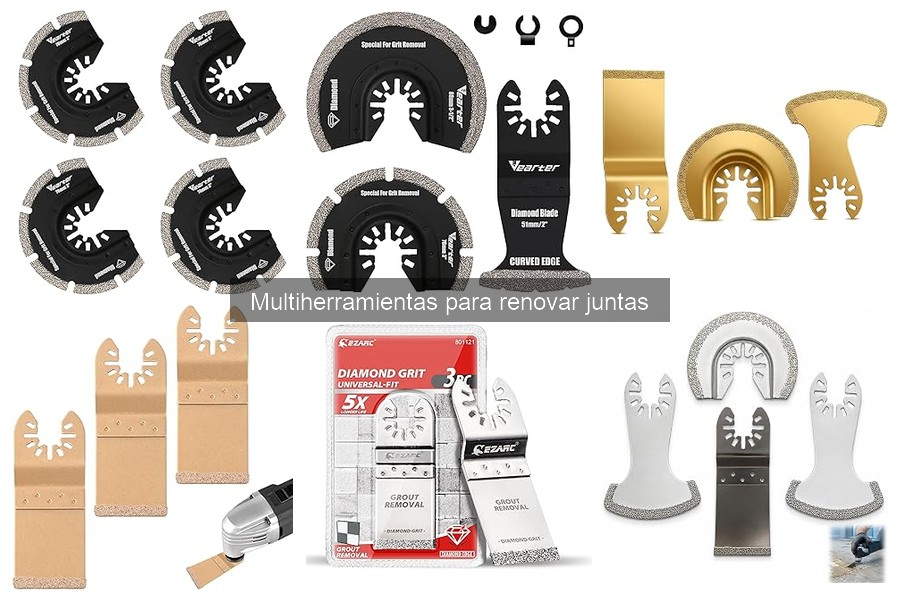 Ventajas de usar multiherramientas para renovar juntas