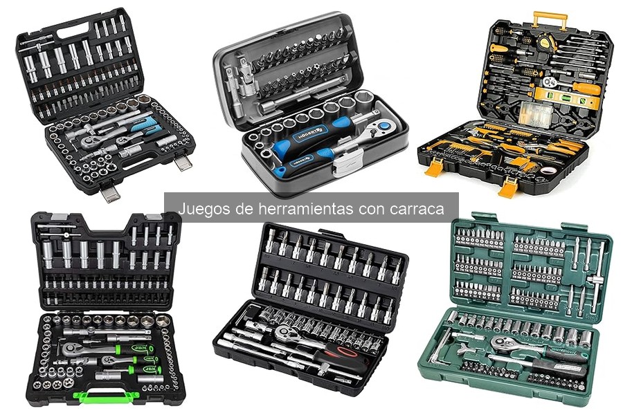 Ventajas de usar un juego de herramientas con carraca