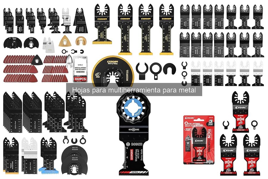 Ventajas y desventajas de hojas para multiherramienta de metal
