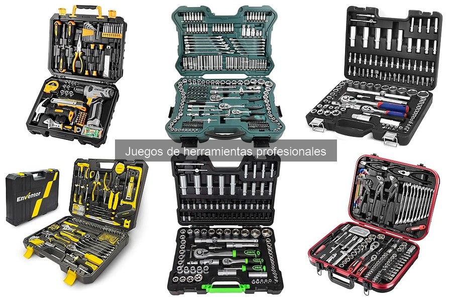 Ventajas y desventajas de juegos de herramientas profesionales