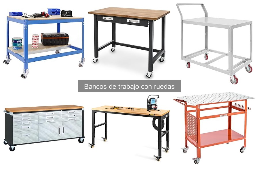 Ventajas y Desventajas de los Bancos de Trabajo con Ruedas
