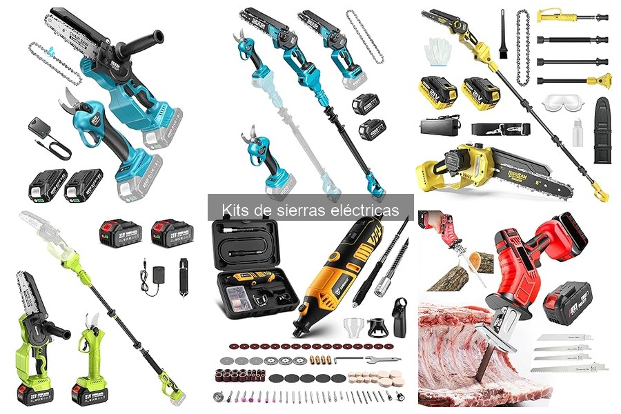 Ventajas y desventajas de los kits de sierras eléctricas