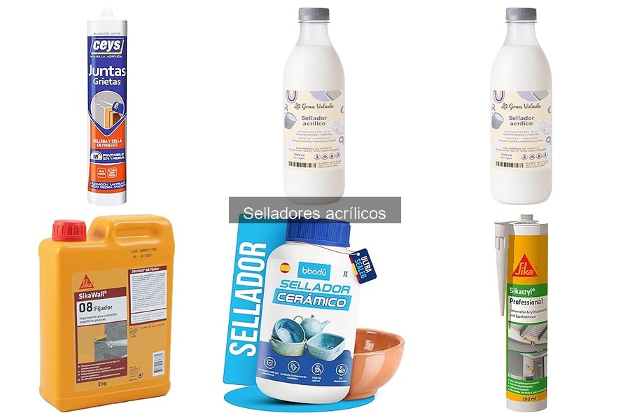 Ventajas y desventajas de los selladores acrílicos