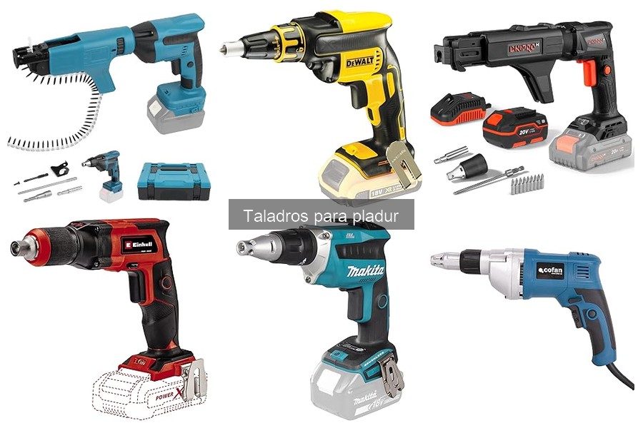 ** Ventajas y desventajas de los taladros para pladur
