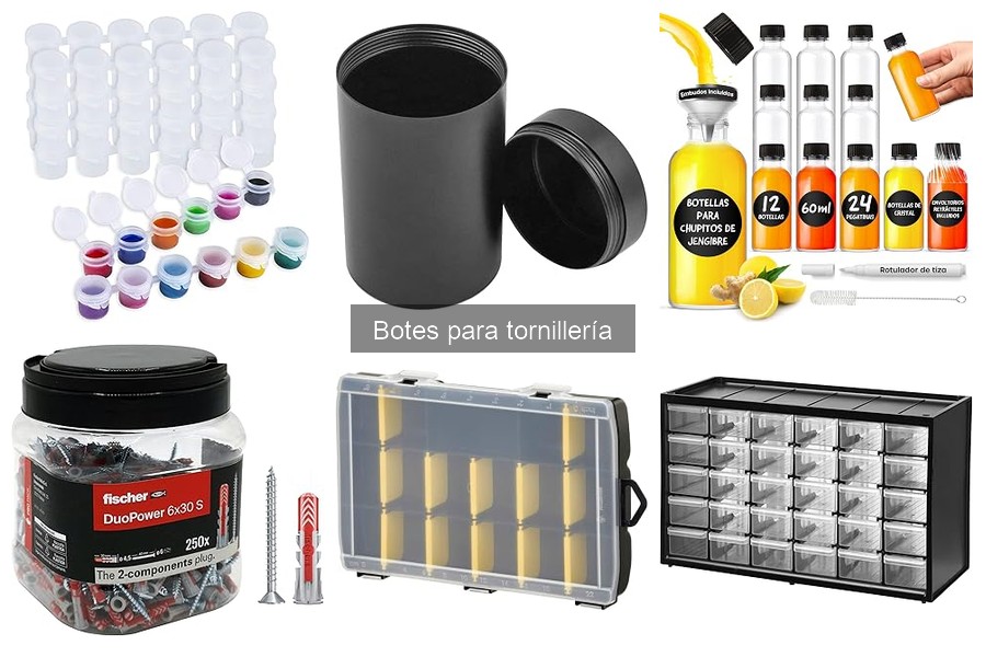 Ventajas y Desventajas de Usar Botes para Tornillería