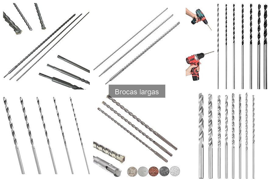 Ventajas y desventajas de usar brocas largas en bricolaje