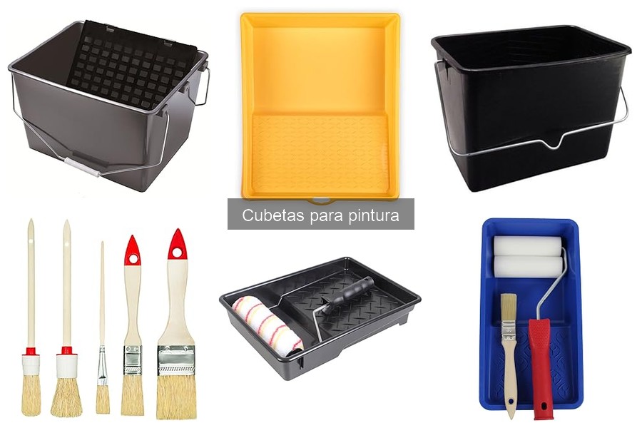 Ventajas y desventajas de usar cubetas para pintura