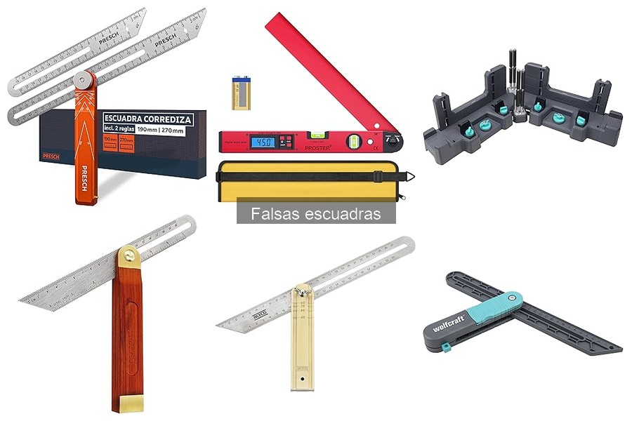 Ventajas y desventajas de usar falsas escuadras en bricolaje