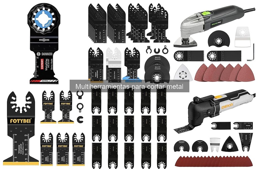 Ventajas y desventajas de usar multiherramientas para cortar metal
