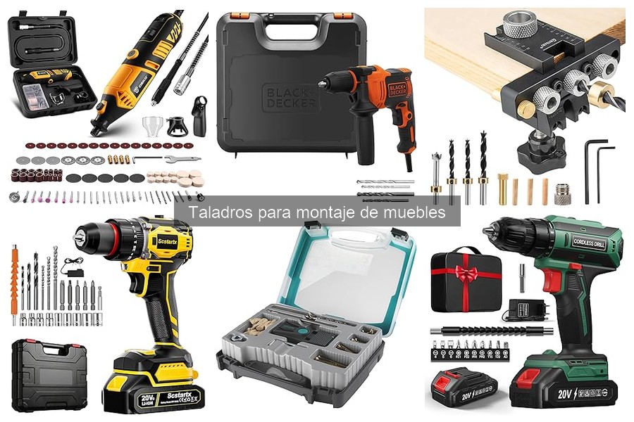 Ventajas y desventajas de usar taladros en muebles