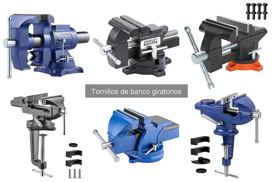 Ventajas y desventajas del tornillo de banco giratorio